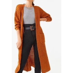 NWT Forever 21 Long Cardigan